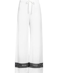 5 PROGRESS - Pants Viscose, Linen - Lyst