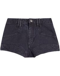 Isabel Marant - Denim Shorts Cotton - Lyst