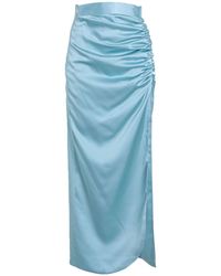 Nineminutes - Maxi Skirt Polyester, Elastane - Lyst