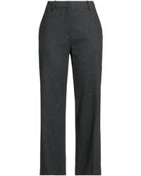 Alysi - Crème Pants Viscose, Polyester, Wool, Elastane - Lyst