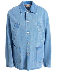 Marni - Denim Outerwear - Lyst