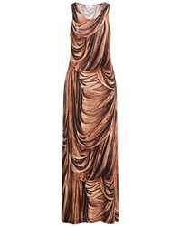 Rabanne - Maxi Dress Viscose, Elastane - Lyst