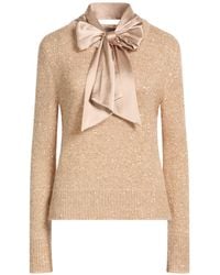 D.exterior - Sand Sweater Polyamide, Polyester, Wool, Alpaca Wool, Elastane - Lyst