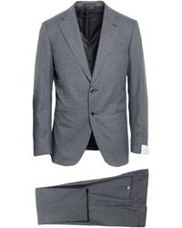 Caruso - Suit Cotton, Wool - Lyst