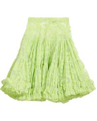 Vivetta - Midi Skirt Polyester, Polyamide - Lyst