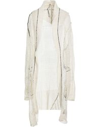 Masnada - Cardigan Linen - Lyst