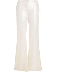 Alberta Ferretti - Pants Polyester - Lyst
