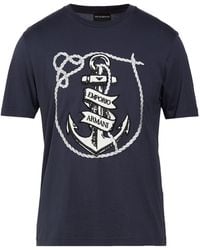 Emporio Armani - T-Shirt Cotton - Lyst