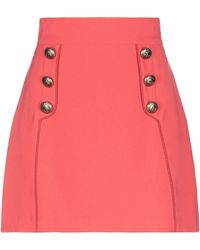 Elisabetta Franchi - Coral Mini Skirt Polyester - Lyst