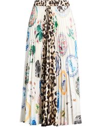 5 PROGRESS - Maxi Skirt Viscose, Polyester - Lyst