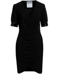 Moschino - Mini Dress Viscose - Lyst