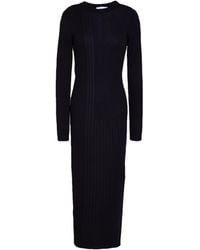 Daniele Fiesoli - Midnight Midi Dress Merino Wool - Lyst