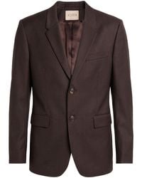 Tod's - Dark Blazer Virgin Wool - Lyst