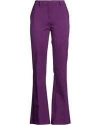 Manila Grace - Pants Viscose, Polyamide, Elastane - Lyst