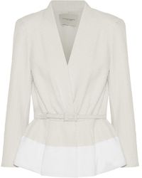 Carolina Herrera Suit Jacket - White
