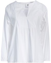 Alpha Studio - Top Cotton, Elastane - Lyst