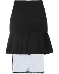 Pinko Knielanger Rock - Schwarz