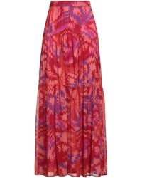 Dondup - Maxi Skirt Viscose - Lyst