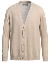 Amaranto - Cardigan Linen, Cotton - Lyst