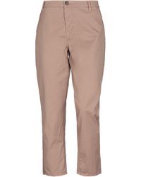 J Brand Cropped Trousers - Brown
