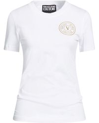 Versace Jeans Couture - T-Shirt Cotton, Elastane - Lyst