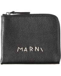 Marni - Cardholder Cow Leather, Ovine Leather - Lyst