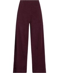 Labo.art - Burgundy Pants Cotton - Lyst