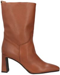 Carmens - Tan Ankle Boots Leather - Lyst
