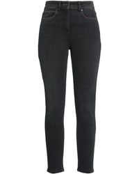MSGM - Denim Trousers - Lyst