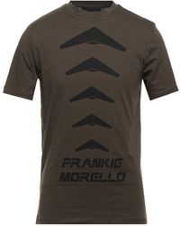 Frankie Morello - Military T-Shirt Cotton - Lyst