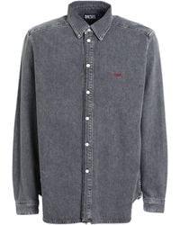 DIESEL - Denim Shirt - Lyst