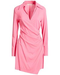 Jucca - Mini Dress Viscose, Elastane - Lyst