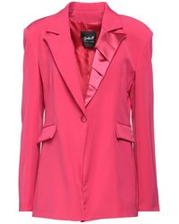 Giulia N Couture - Fuchsia Blazer Polyester, Elastane - Lyst