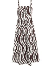 MAX&Co. x DURO OLOWU - Midi Dress - Lyst