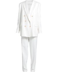 Tagliatore 0205 Suit - White
