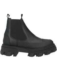 Ganni - Ankle Boots Synthetic Material - Lyst