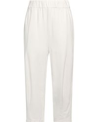 ALESSIA SANTI - Pants Cotton, Elastane - Lyst