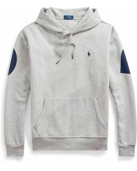 polo hooded sweatshirt men's
