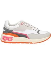 Ferragamo - Cosma Low Top Leather Sneaker - Lyst