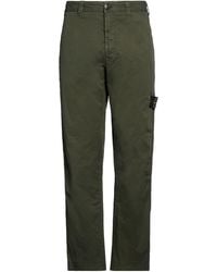 Stone Island - Pants Cotton, Elastane - Lyst