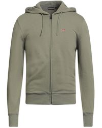 Napapijri - Balis Fzh Sum Military Sweatshirt Cotton, Elastane - Lyst