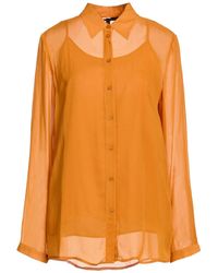 ARMANI EXCHANGE - Shirt Viscose - Lyst