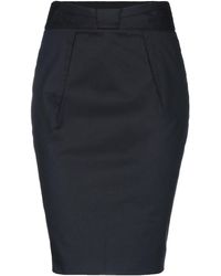 RED Valentino Gonna ginocchio - Nero