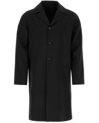 Prada - Manteau long - Lyst