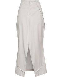 Issey Miyake - Maxi Skirt - Lyst