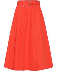 MSGM - Midi Skirt - Lyst