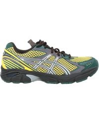Asics - Dark Sneakers Textile Fibers - Lyst