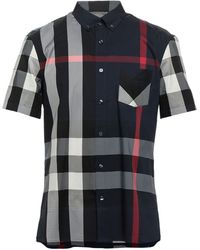 black and white burberry shirt
