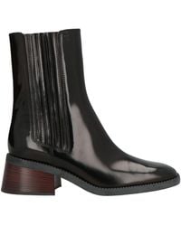 Tod's - Ankle Boots Leather - Lyst