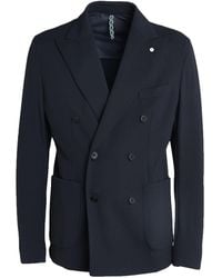 L.B.M. 1911 - Midnight Blazer Polyamide, Elastane - Lyst